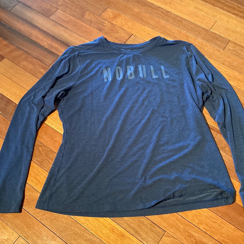 Nobull women’s blue long sleeve large